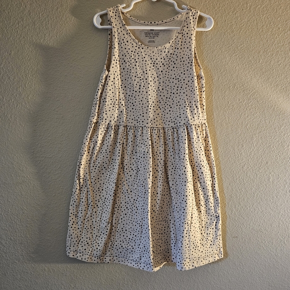 H&M Cream and Black Dotted Kids Dress - Picture 2 of 6